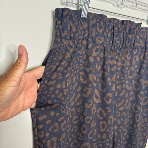 Ann Taylor Women’s Pants M‎ Leopard Print High Rise Tapered Ankle Pull-On - Picture 12 of 14